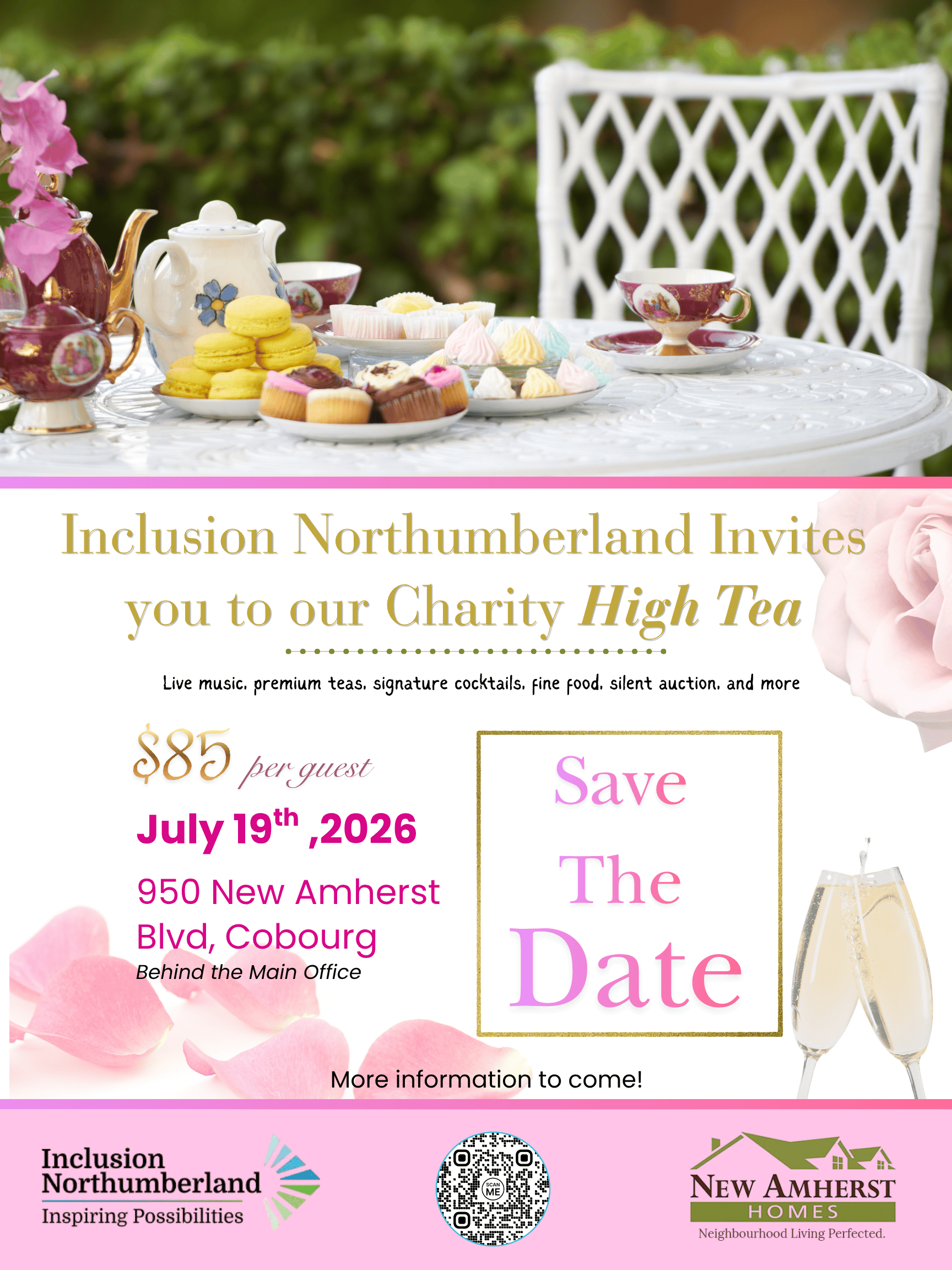 Inclusion Northumberland Charity High Tea - Inclusion Northumberland